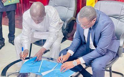 Signature de convention Sapco-Senegal/Commune de Mbour