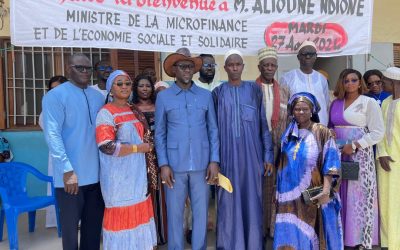 La Commune de Mbour accueille le Ministre de la microfinance et de l’économie sociale solidaire